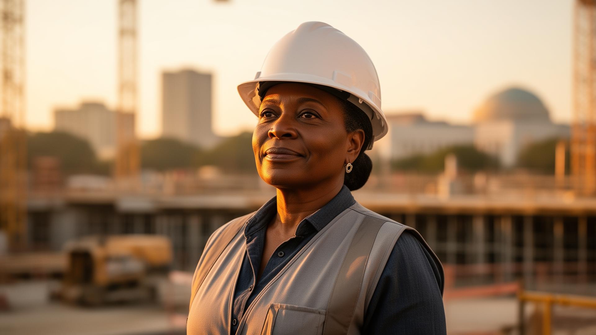 Woman in trades