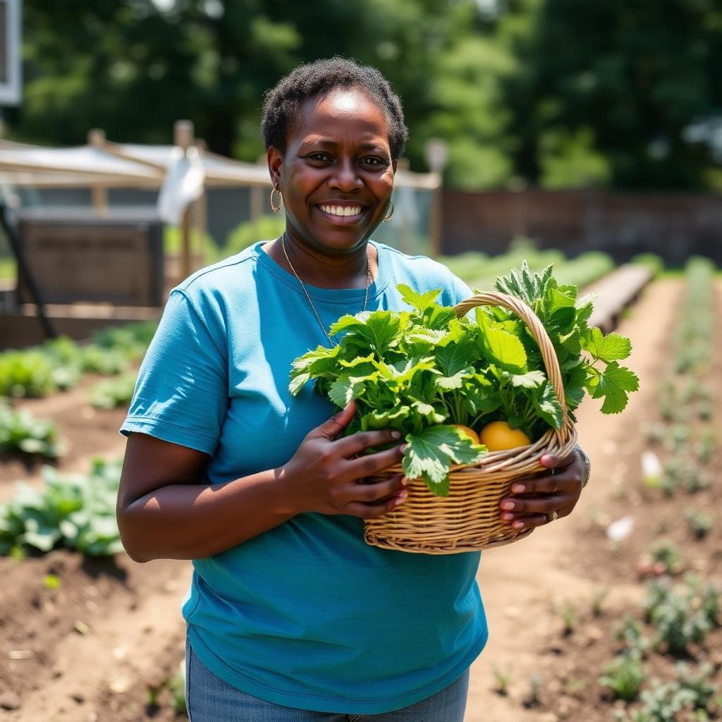 Woman working in Agriculture